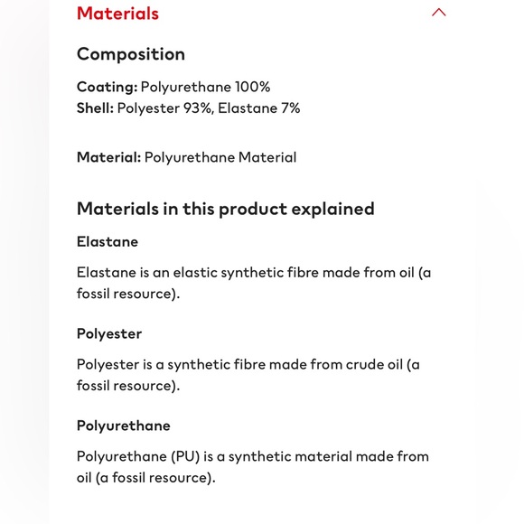 NWT | H&M COATED CREASE FRONT FAUX LEATHER LEGGINGS/ PANTS | SIZE: L - Picture 8 of 9